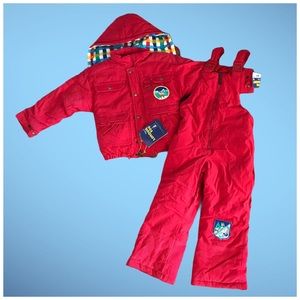 2 Piece Ski Jacket & Bib Pants  Kids Girl Boy